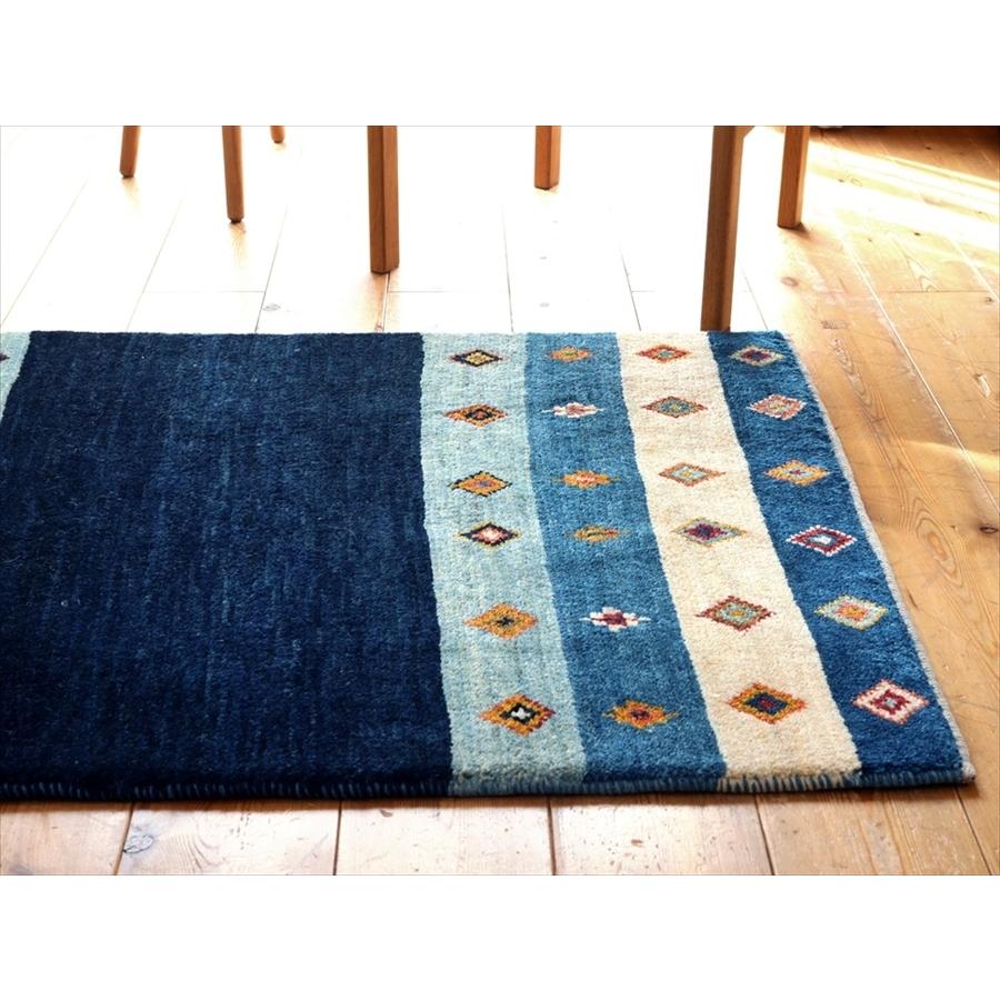 ギャベ Gabbeh  118x81cm ザフラ Zahra カラフルひし形モチーフ | ブランド登録なし | 03