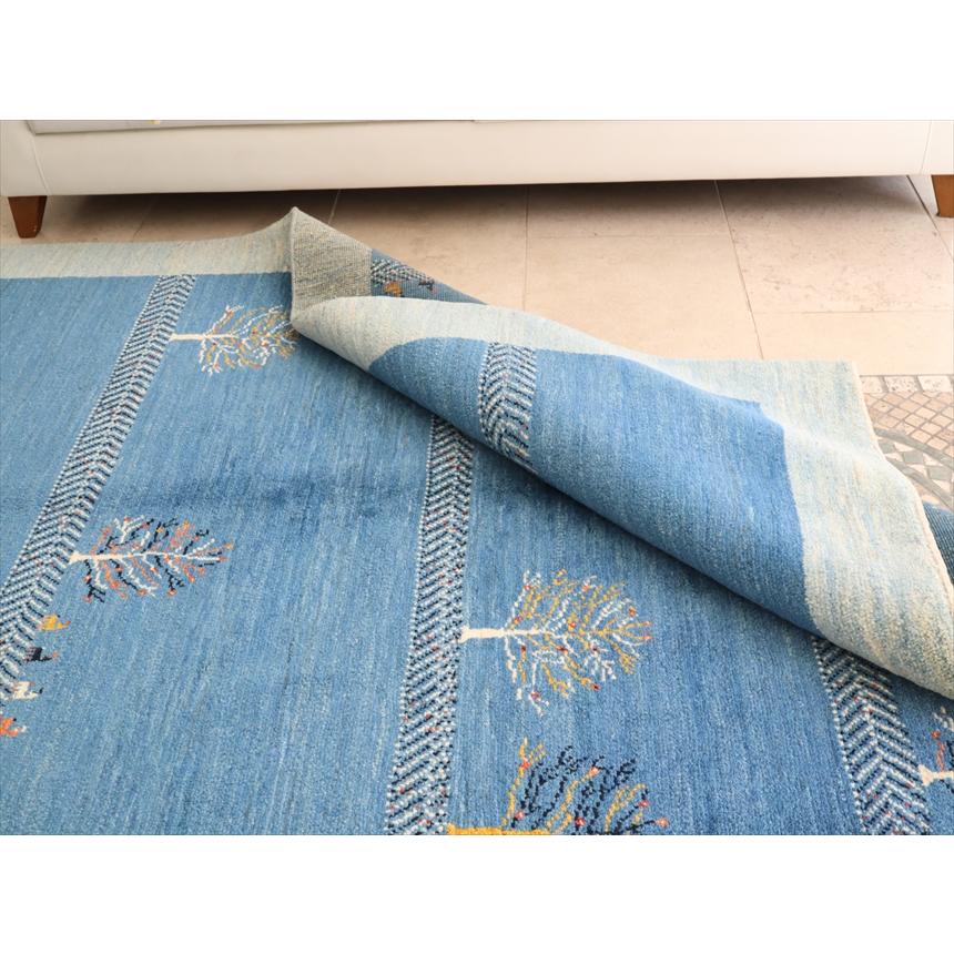 ギャッベ　アマレ Amaleh 237x171cm 樹々と振り返る山羊 | ブランド登録なし | 11