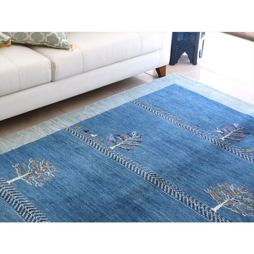 ギャッベ　アマレ Amaleh 237x171cm 樹々と振り返る山羊 | ブランド登録なし | 03