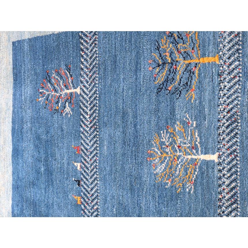 ギャッベ　アマレ Amaleh 237x171cm 樹々と振り返る山羊 | ブランド登録なし | 04