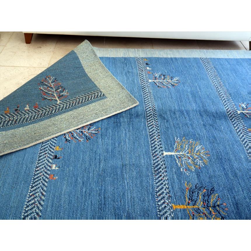 ギャッベ　アマレ Amaleh 237x171cm 樹々と振り返る山羊 | ブランド登録なし | 08