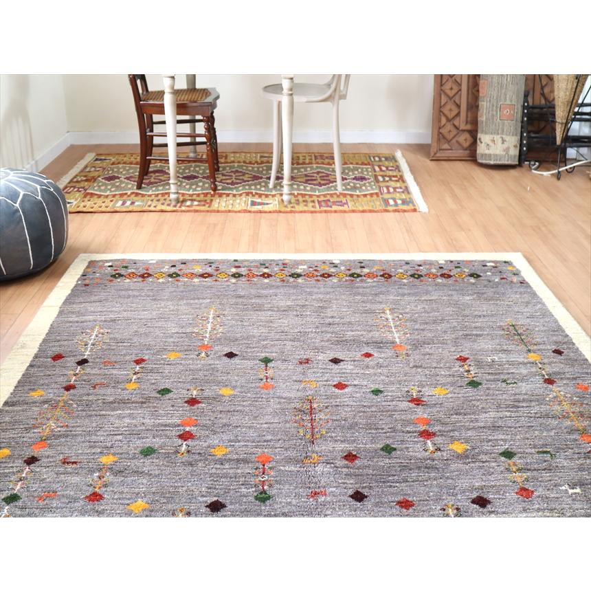 ギャッベ　アマレ Amaleh 245x175cm ダイヤモチーフと生命の樹 | ブランド登録なし | 02