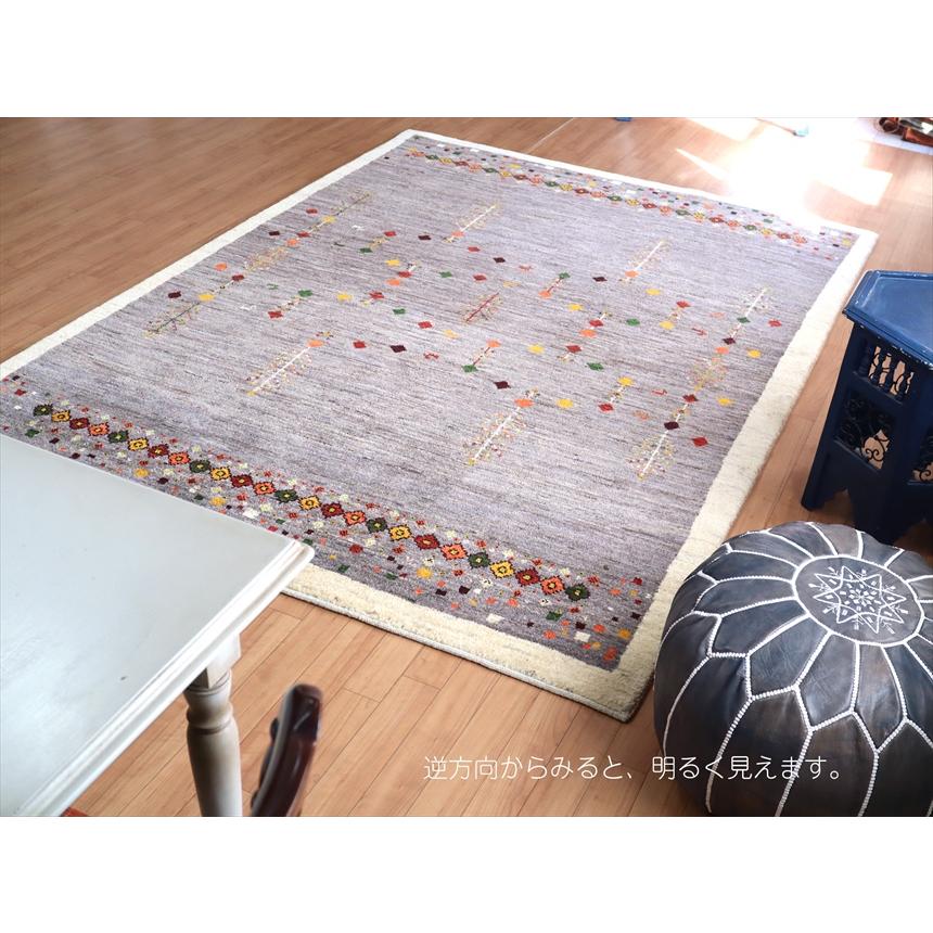 ギャッベ　アマレ Amaleh 245x175cm ダイヤモチーフと生命の樹 | ブランド登録なし | 07