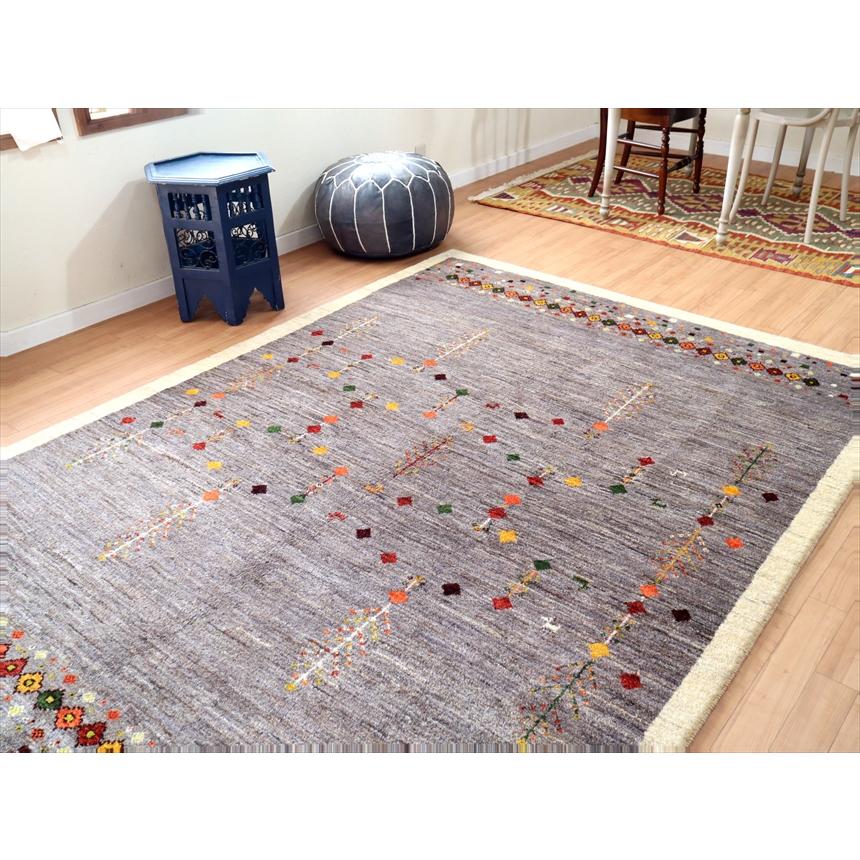 ギャッベ　アマレ Amaleh 245x175cm ダイヤモチーフと生命の樹 | ブランド登録なし | 08