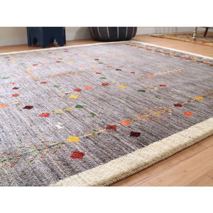 ギャッベ　アマレ Amaleh 245x175cm ダイヤモチーフと生命の樹 | ブランド登録なし | 09