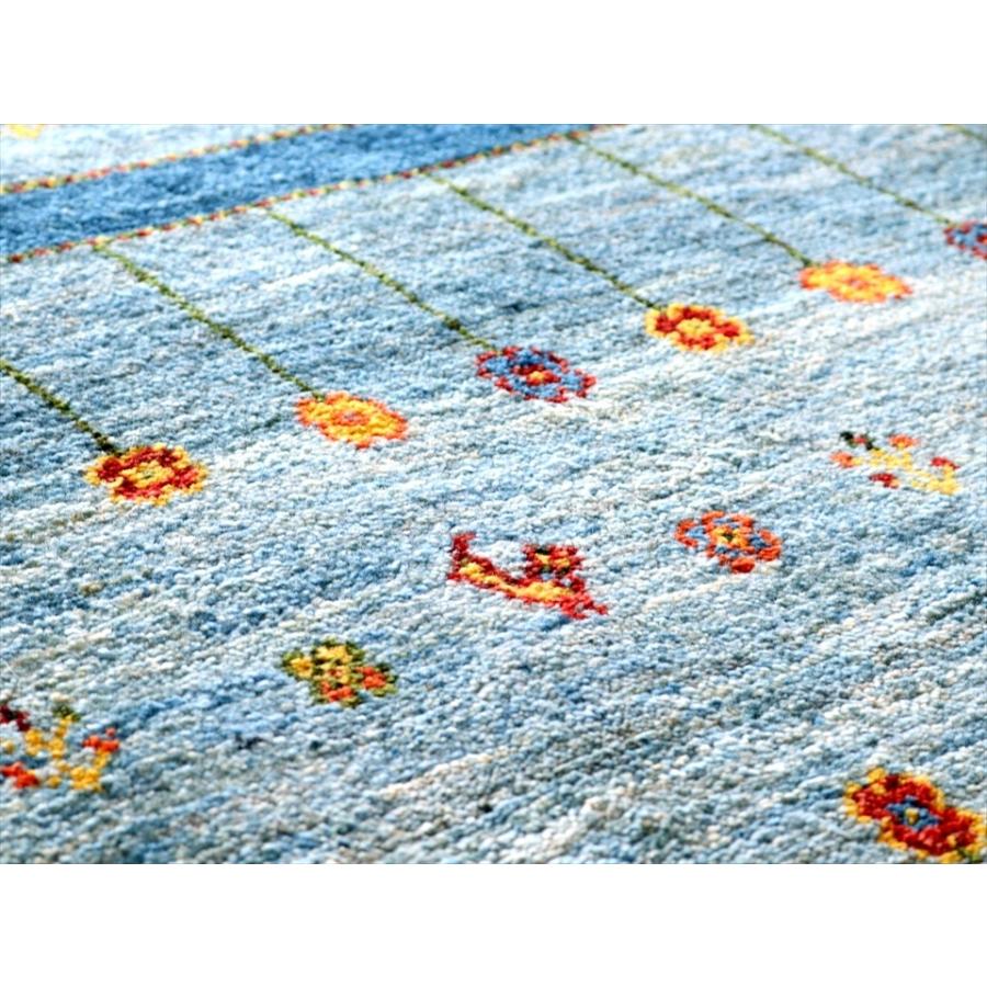 ギャッベ Gabbeh  243x176cm アマレ Amaleh 花が咲いている樹と動物 | ブランド登録なし | 05