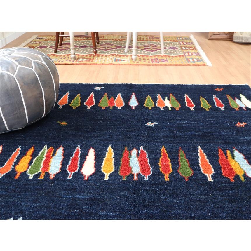 ギャッベ　ザフラ Zahra　 190x145cm 糸杉の樹とラクダ | ブランド登録なし | 03