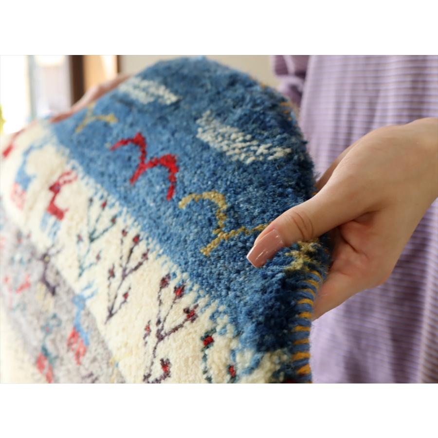 ギャッベ 円形　直径63cm 山の見える自然風景　生命の樹 | ブランド登録なし | 08