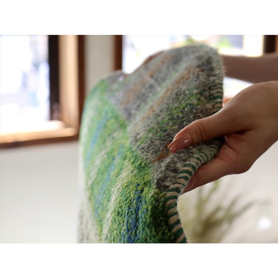 ギャッベ 円形　直径60cm 水辺の景色　生命の樹 | ブランド登録なし | 06