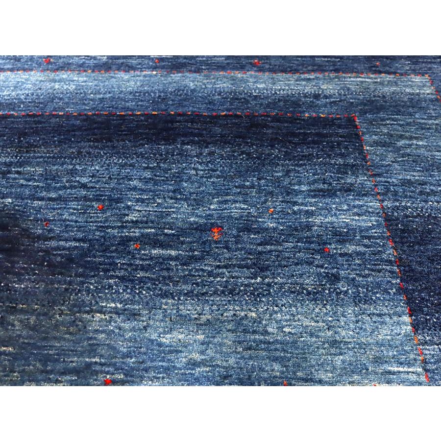 ギャッベ バナフシェ 216x179cm ブルーのグラデーション | ブランド登録なし | 09