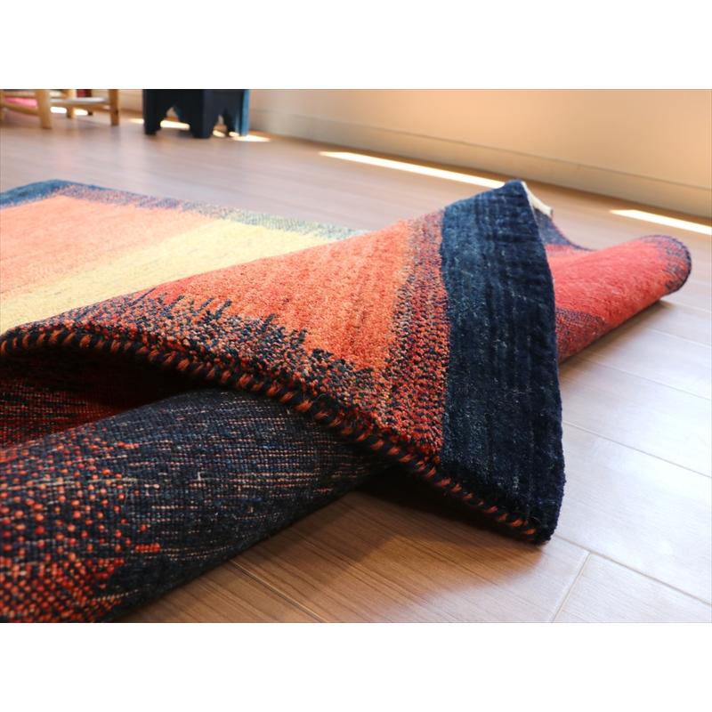 ギャッベ リズバフト 細かな織り 150x91cm グラデーション | ブランド登録なし | 10