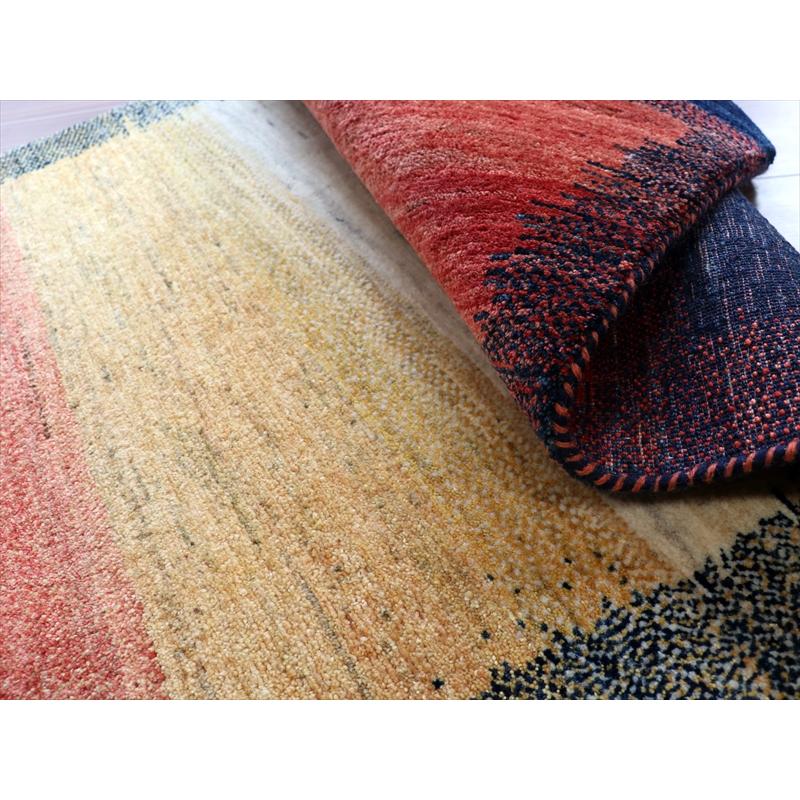 ギャッベ リズバフト 細かな織り 150x91cm グラデーション | ブランド登録なし | 12