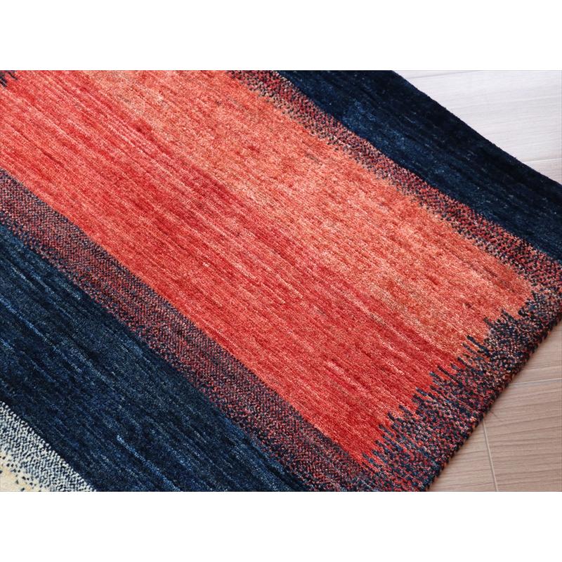 ギャッベ リズバフト 細かな織り 150x91cm グラデーション | ブランド登録なし | 09