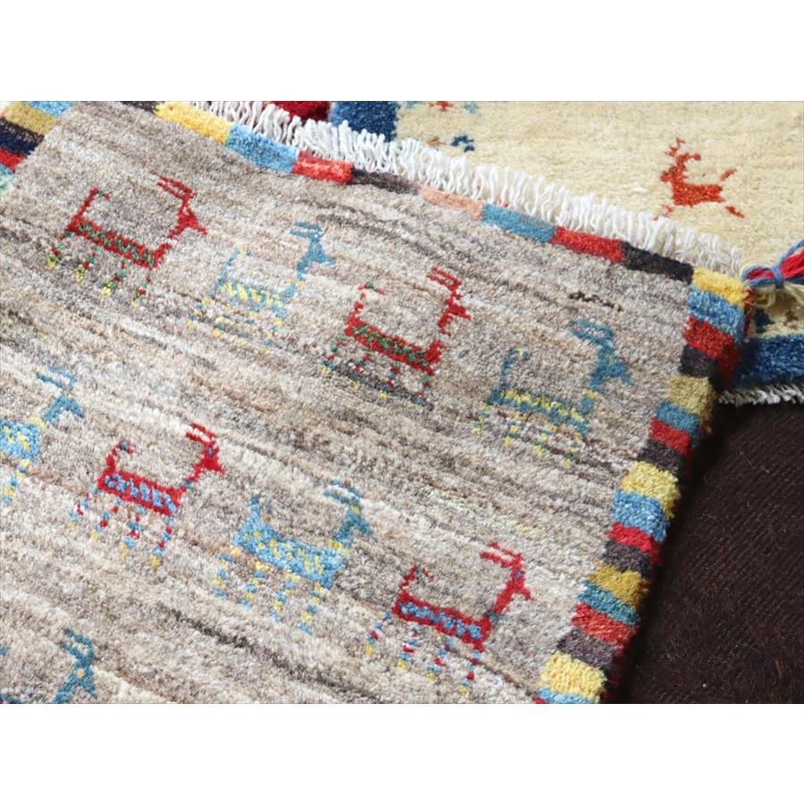 ギャッベ イラン産 座布団サイズ 40x44cm | ブランド登録なし | 02