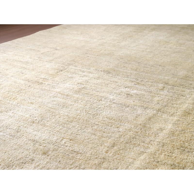 ギャッベ Gabbeh イラン産 手織りラグ 254x190cm ナチュラルアイボリー 毛足の長いふかふかな織り | ブランド登録なし | 07
