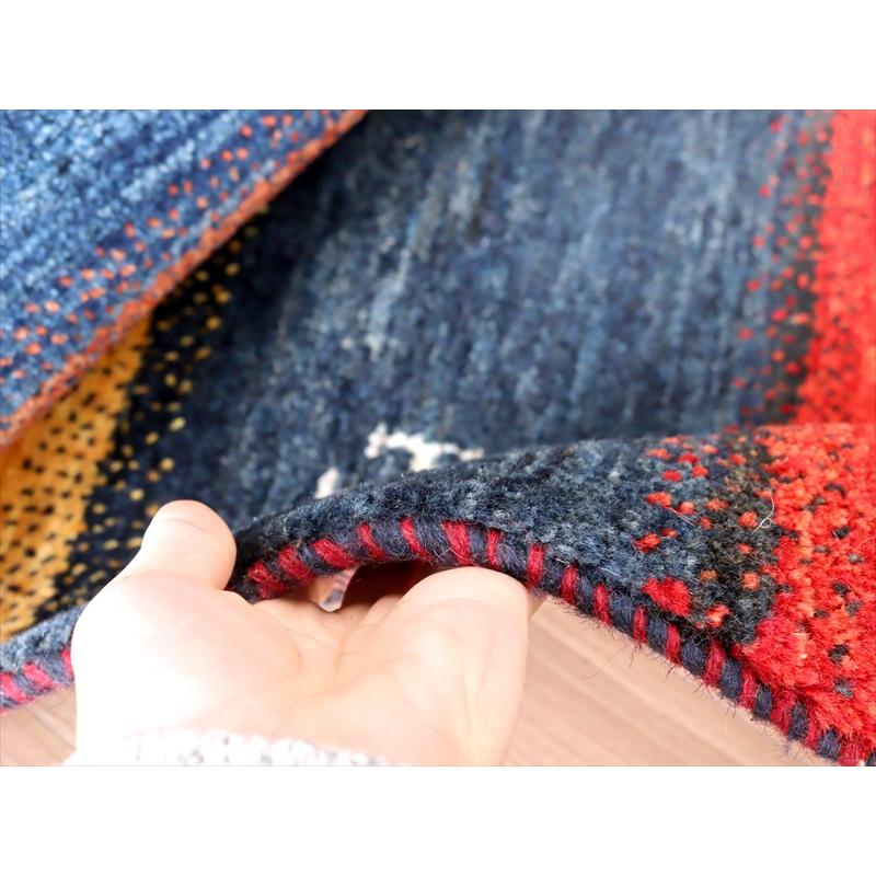 ギャッベ リズバフト　細かな織り 151x105cm ６色のレインボーカラー | ブランド登録なし | 10