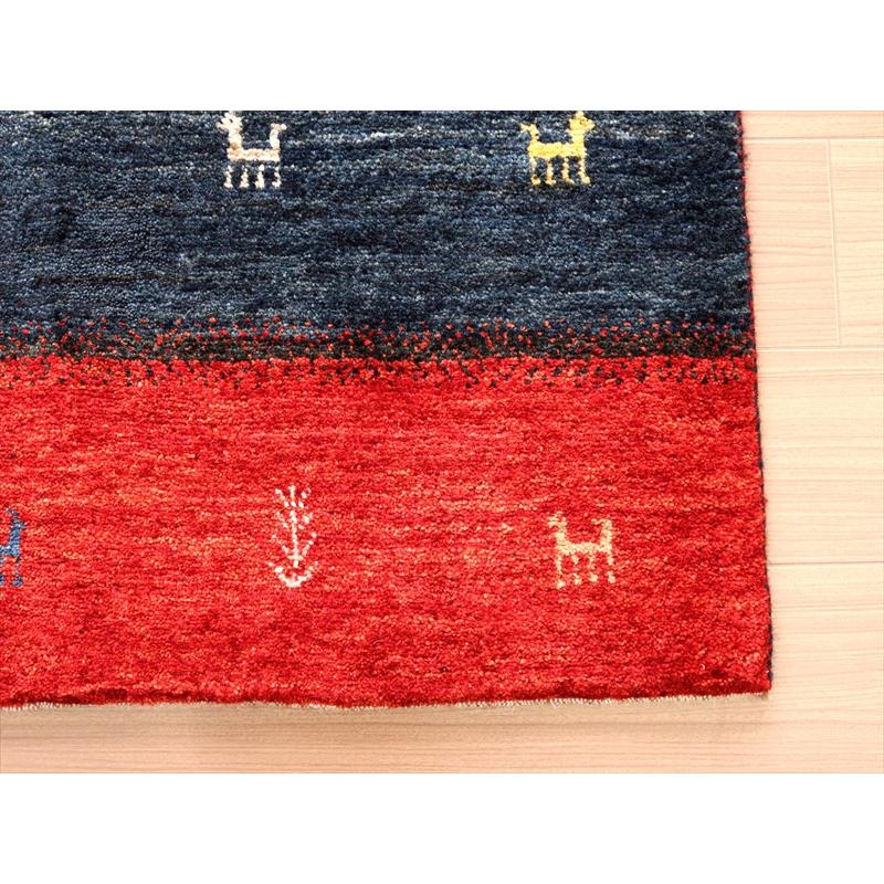 ギャッベ リズバフト　細かな織り 151x105cm ６色のレインボーカラー | ブランド登録なし | 06