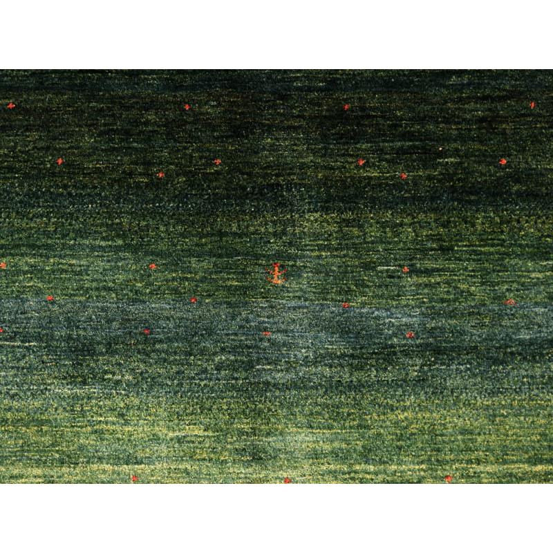 ギャッベ ロリアタシュ 最高級の細かな織り 201x157cm グリーンのグラデーション | ブランド登録なし | 05