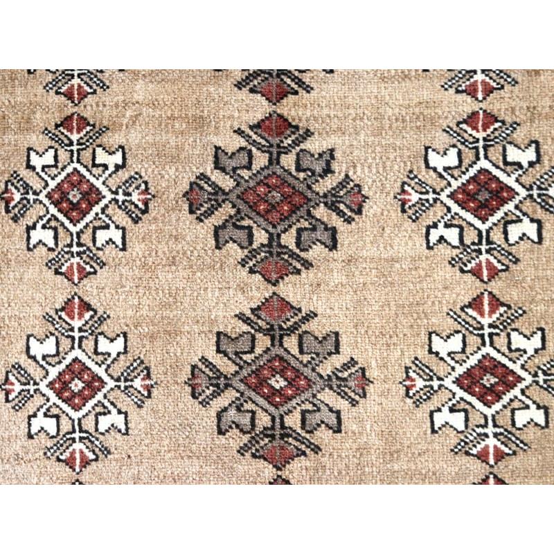 トライバルラグ　部族絨毯 ギャッベ 193x103cm 連なる幾何学モチーフ　イラン南部カシュカイ族 | ブランド登録なし | 05