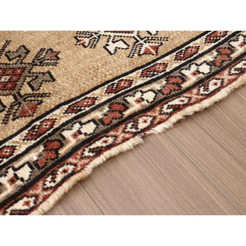 トライバルラグ　部族絨毯 ギャッベ 193x103cm 連なる幾何学モチーフ　イラン南部カシュカイ族 | ブランド登録なし | 08