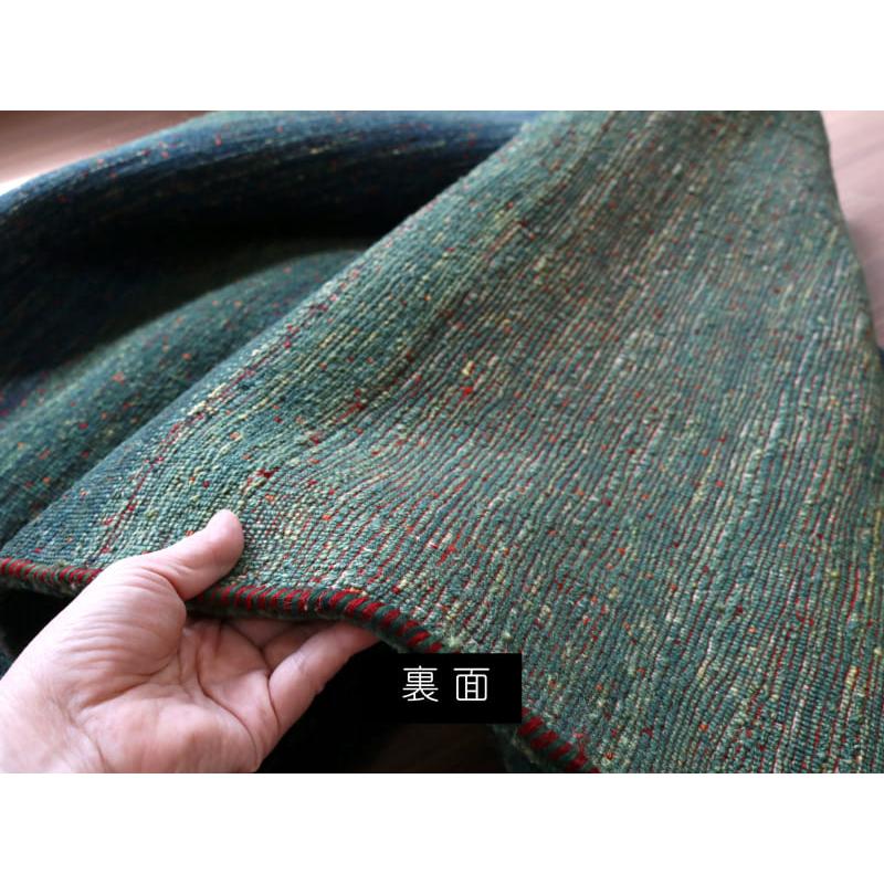 ギャッベ 最上級の細かな織り ロリアタシュ 268x78cm ブルーグリーン　グラデーション | ブランド登録なし | 15