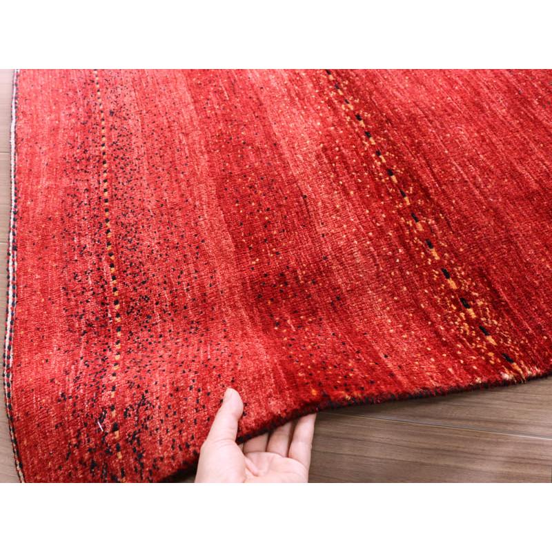 ギャッベ　ロリアタシュ　最上級の細かな織り 172x83cm レッドグラデーション | ブランド登録なし | 11