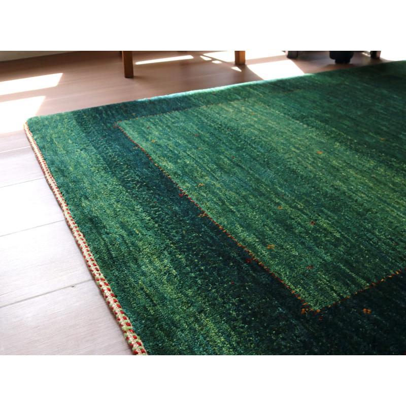 ギャベ　Gabbeh Lori Atash ロリアタシュ 213x91cm グリーンのグラデーション | ブランド登録なし | 12