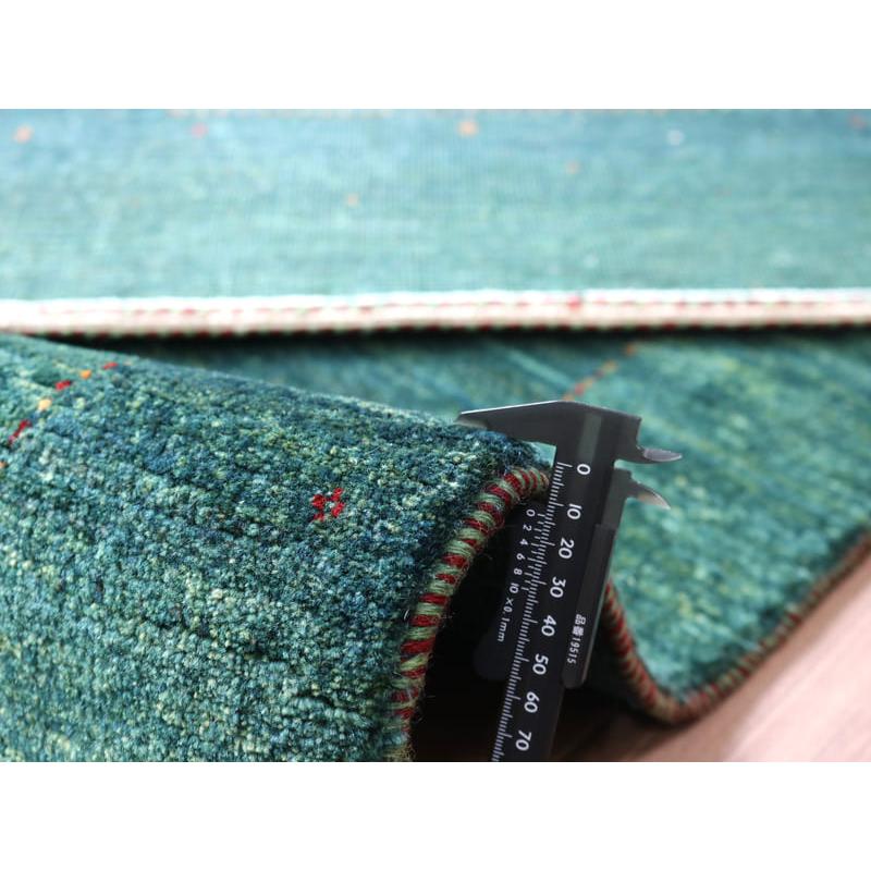 ギャベ　Gabbeh Lori Atash ロリアタシュ 213x91cm グリーンのグラデーション | ブランド登録なし | 15
