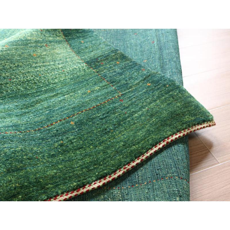 ギャベ　Gabbeh Lori Atash ロリアタシュ 213x91cm グリーンのグラデーション | ブランド登録なし | 16
