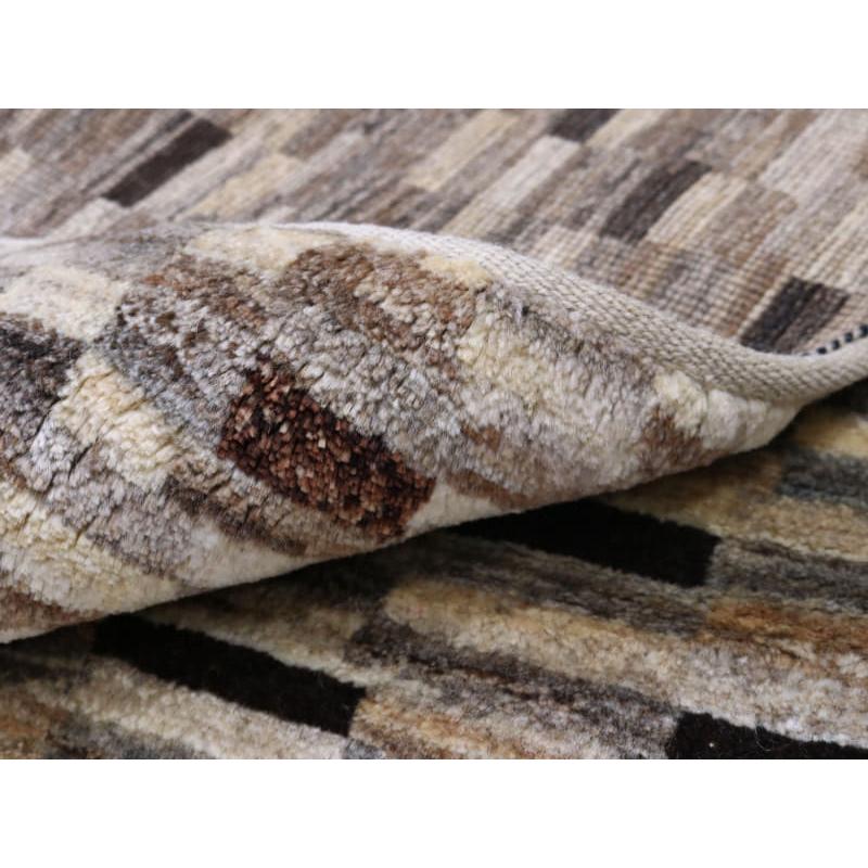 ギャッベ シューウリ　 193x152cm モノトーン　モダンなタイルデザイン | ブランド登録なし | 16