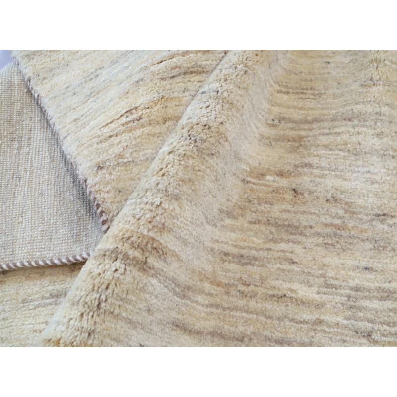 ギャッベ Gabbeh イラン産 手織りラグ 200x150cm ナチュラルアイボリー 毛足の長いふかふかな織り | ブランド登録なし | 12