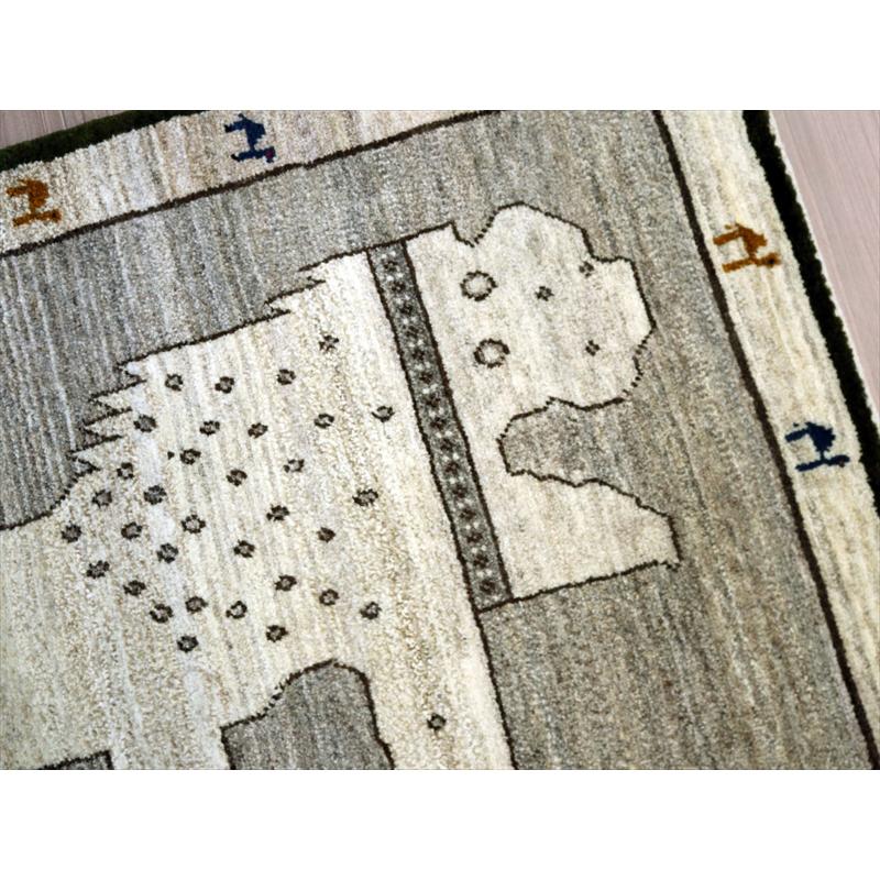 ライオンギャッベ 150x100cm ライオンとカラフルなラクダ | ブランド登録なし | 02