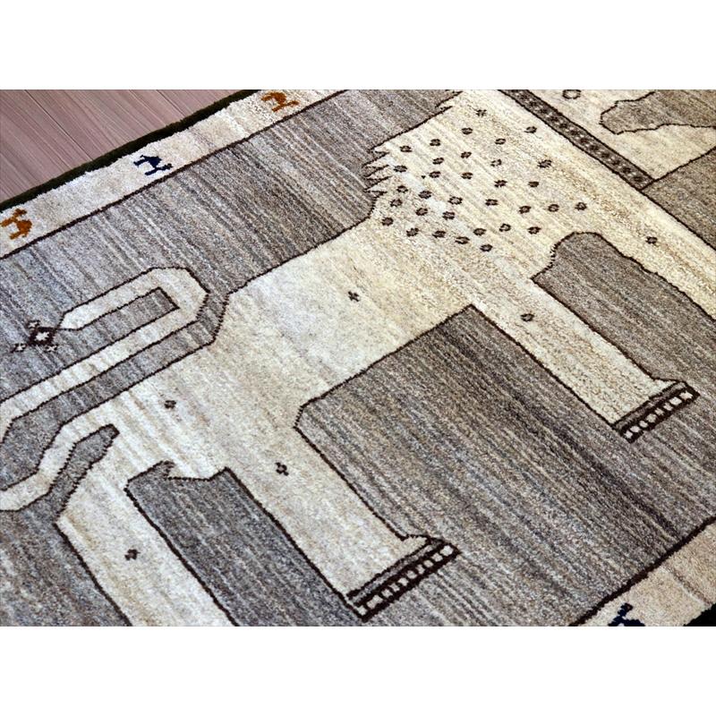 ライオンギャッベ 150x100cm ライオンとカラフルなラクダ | ブランド登録なし | 03