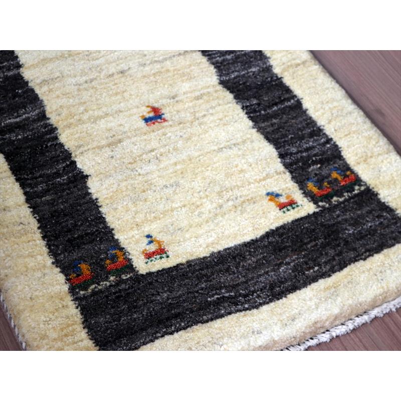 ギャッベ ふかふか 玄関マットサイズ  85×62cm 天然の羊毛の色 カラフルな動物 | ブランド登録なし | 04