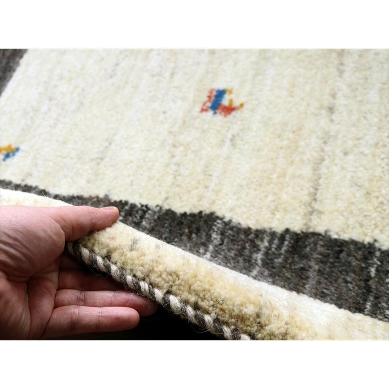 ギャッベ ふかふか 玄関マットサイズ  85×62cm 天然の羊毛の色 カラフルな動物 | ブランド登録なし | 05