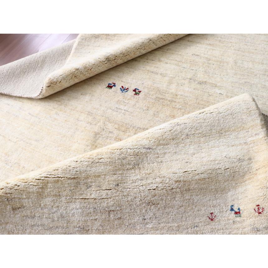 ギャッベ　イラン産手織りラグ　ふかふか 263x200cm ナチュラルアイボリー 大型ルームサイズ | ブランド登録なし | 12