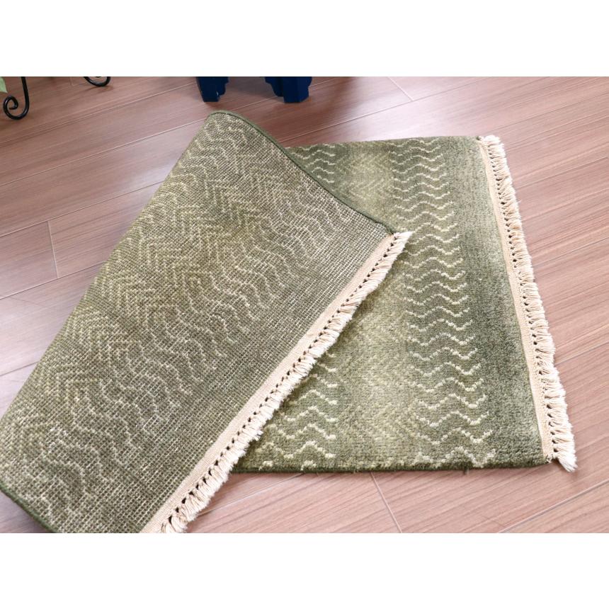 ギャッベ　イラン 手織り  92x61cm 玄関マットサイズ | ブランド登録なし | 06