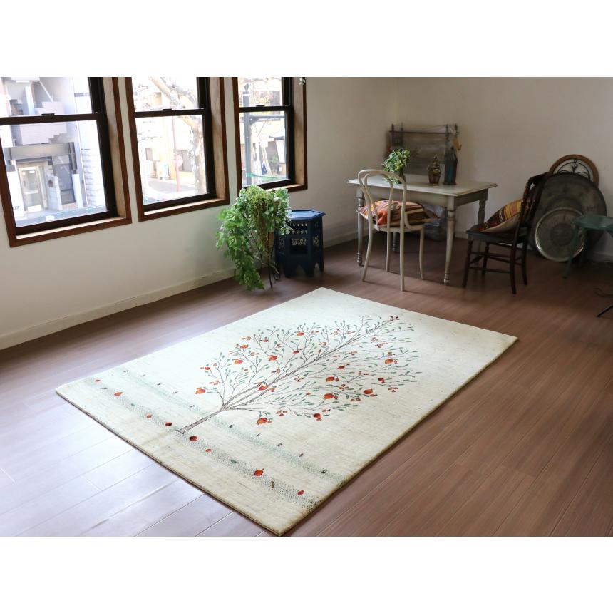 ギャッベ　ノウバフト Gabbeh Nowbaft 210x156cm 生命の木　ザクロの実 | ブランド登録なし | 01