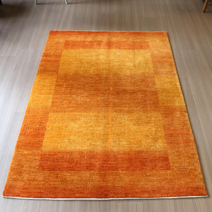 ギャッベ　ロリ アタシュ LoriAtash 176x120cm イエロー＆オレンジグラデーション | ブランド登録なし