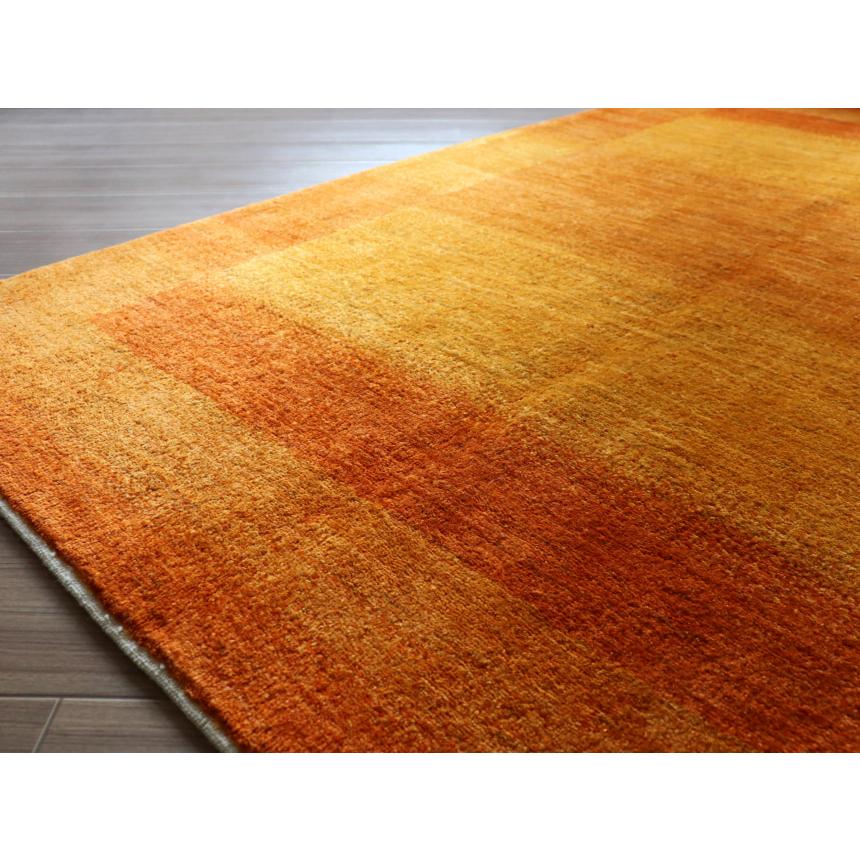 ギャッベ　ロリ アタシュ LoriAtash 176x120cm イエロー＆オレンジグラデーション | ブランド登録なし | 10