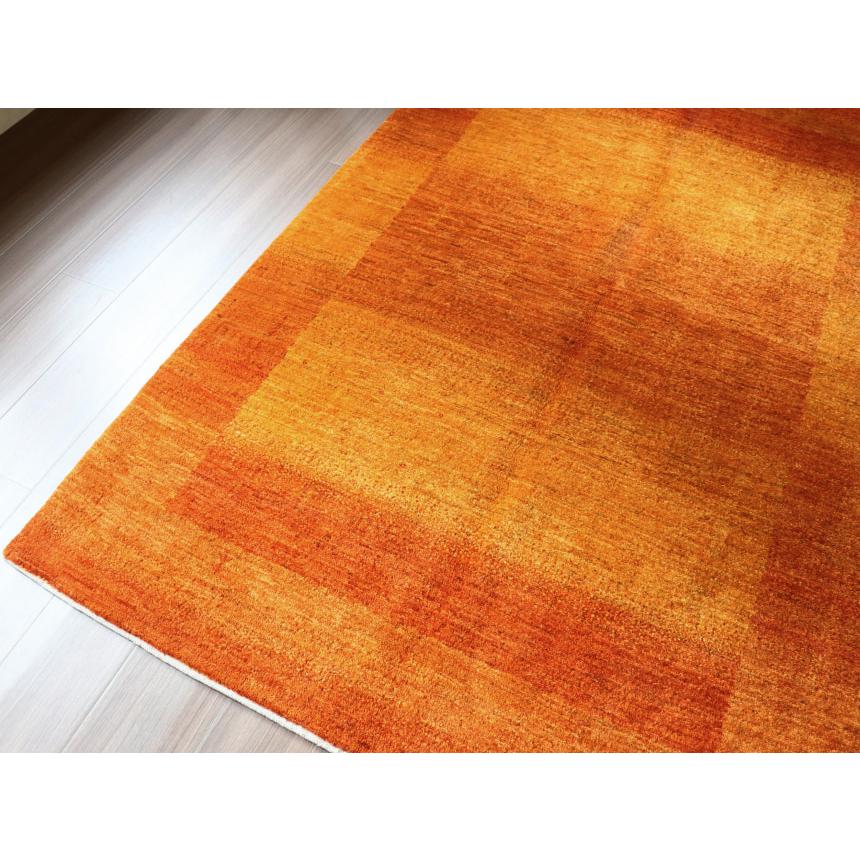 ギャッベ　ロリ アタシュ LoriAtash 176x120cm イエロー＆オレンジグラデーション | ブランド登録なし | 03