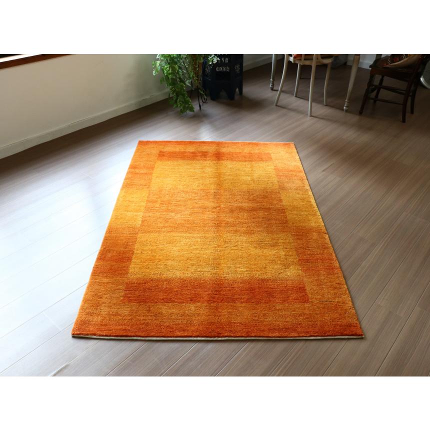 ギャッベ　ロリ アタシュ LoriAtash 176x120cm イエロー＆オレンジグラデーション | ブランド登録なし | 07