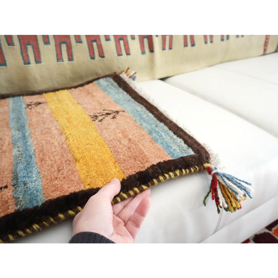 ギャッベ　イラン 手織り 42x42cm 風景のギャッベ | ブランド登録なし | 03