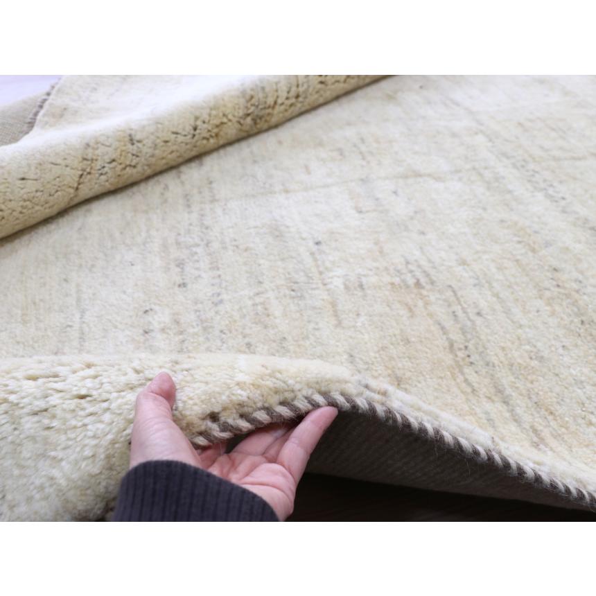 ギャッベ イラン産 手織り 280x210cm 無地　ナチュラル　シンプル | ブランド登録なし | 11