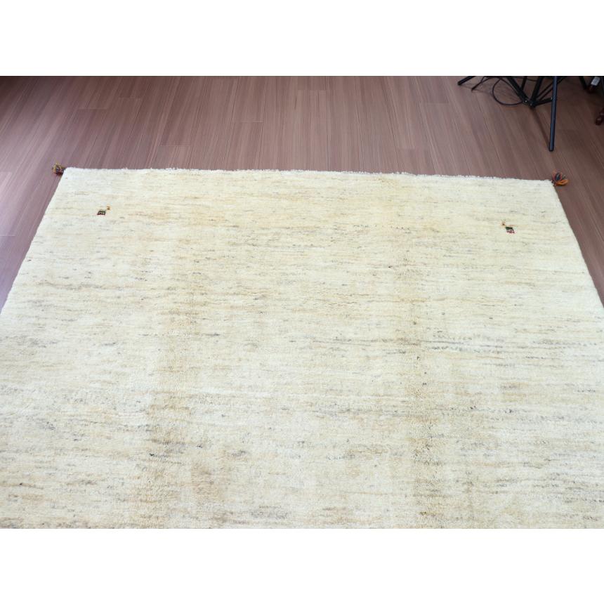 ギャッベ イラン産 手織り 280x210cm 無地　ナチュラル　シンプル | ブランド登録なし | 02