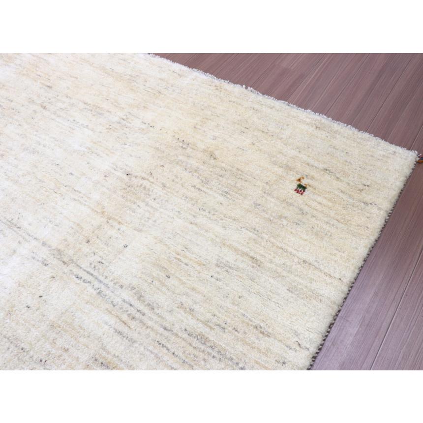 ギャッベ イラン産 手織り 280x210cm 無地　ナチュラル　シンプル | ブランド登録なし | 03