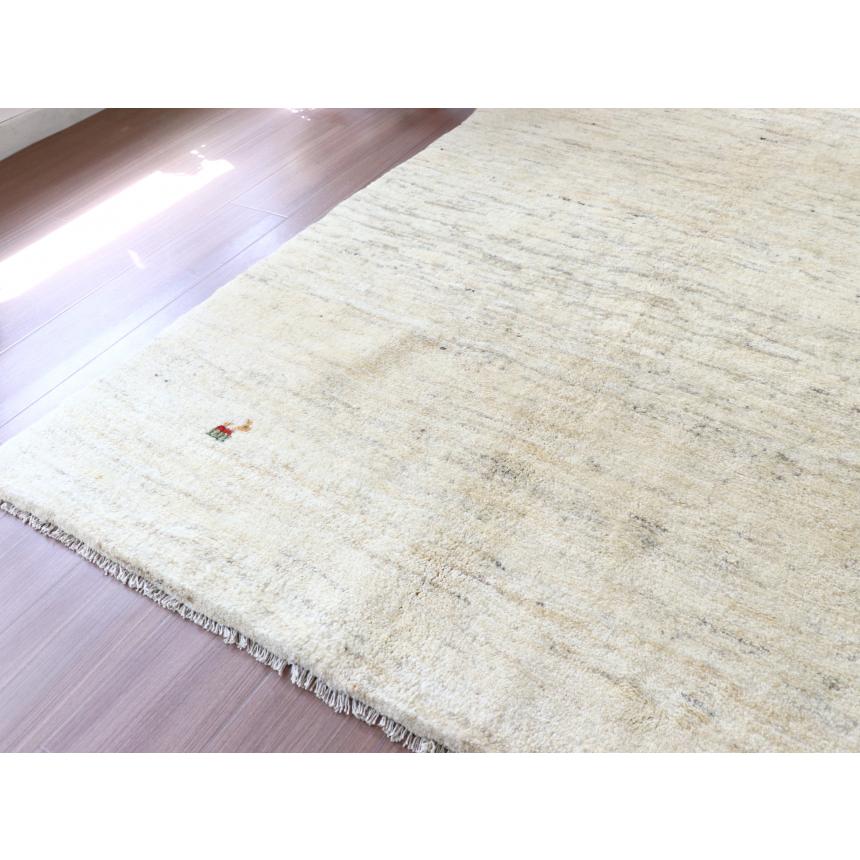ギャッベ イラン産 手織り 280x210cm 無地　ナチュラル　シンプル | ブランド登録なし | 04