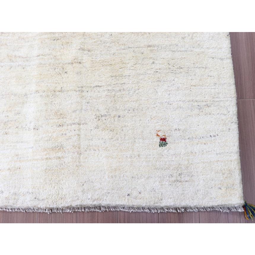 ギャッベ イラン産 手織り 280x210cm 無地　ナチュラル　シンプル | ブランド登録なし | 05