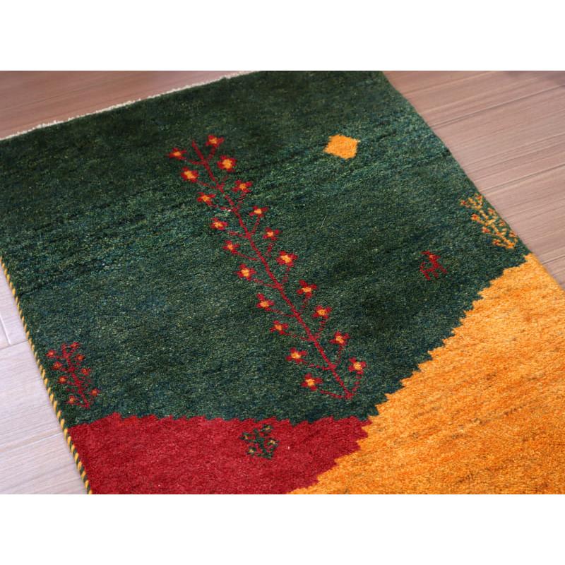 ギャッベ 手織り イラン産 88x62cm ミックス 生命の木 | ブランド登録なし | 02