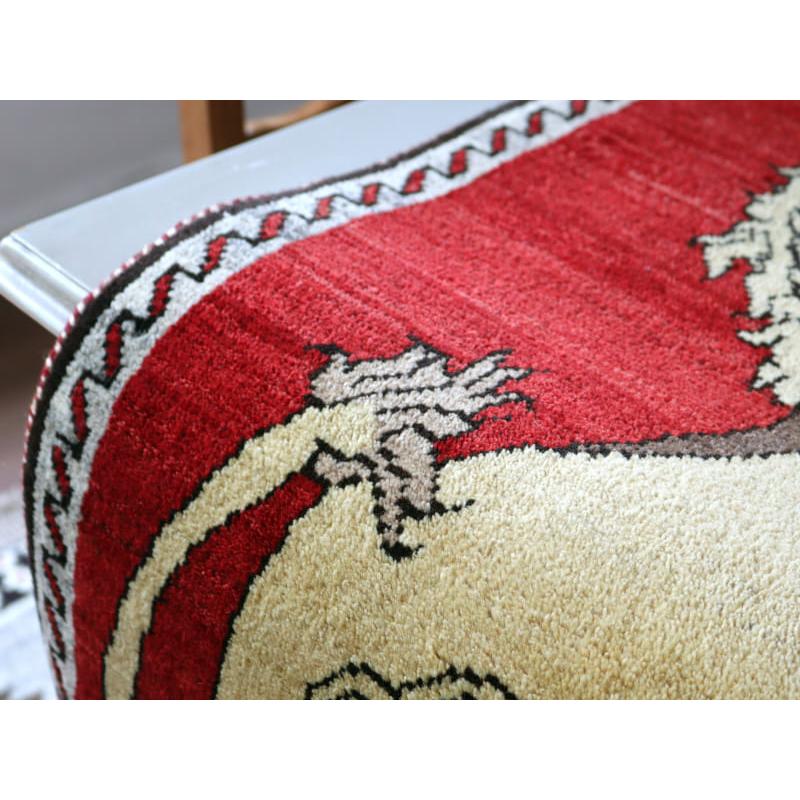 ギャッベ イランの手織りラグ 95x65cm 吠えるライオン | ブランド登録なし | 04